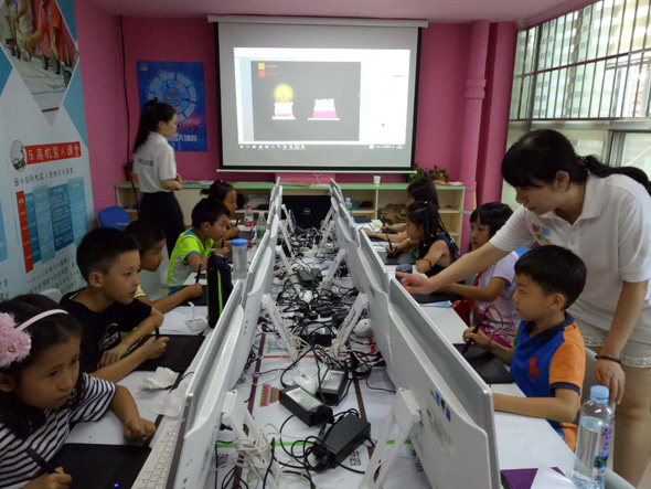 北京大钟寺校区：少儿3D打印夏令营开班盛况