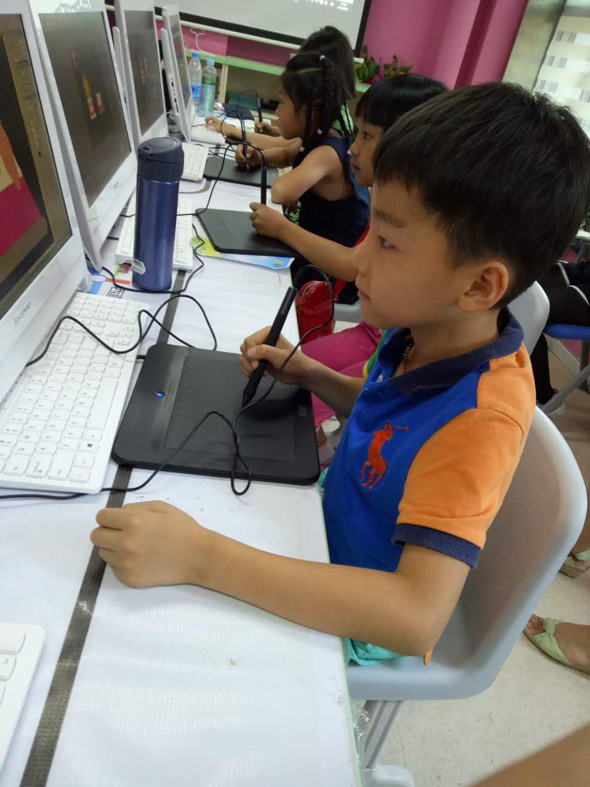 北京大钟寺校区：少儿3D打印夏令营开班盛况